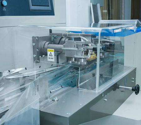 Petite machine horizontale de paquet d'écoulement de crème glacée/fruits de mer