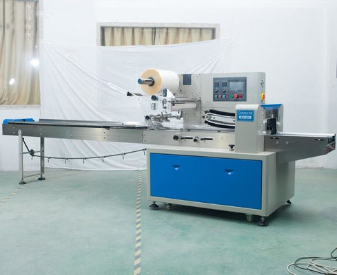 Machine de conditionnement de sac d'oreiller de carotte d'acier inoxydable